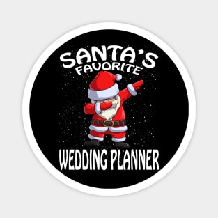 Santas Favorite Wedding Planner Christmas Magnet